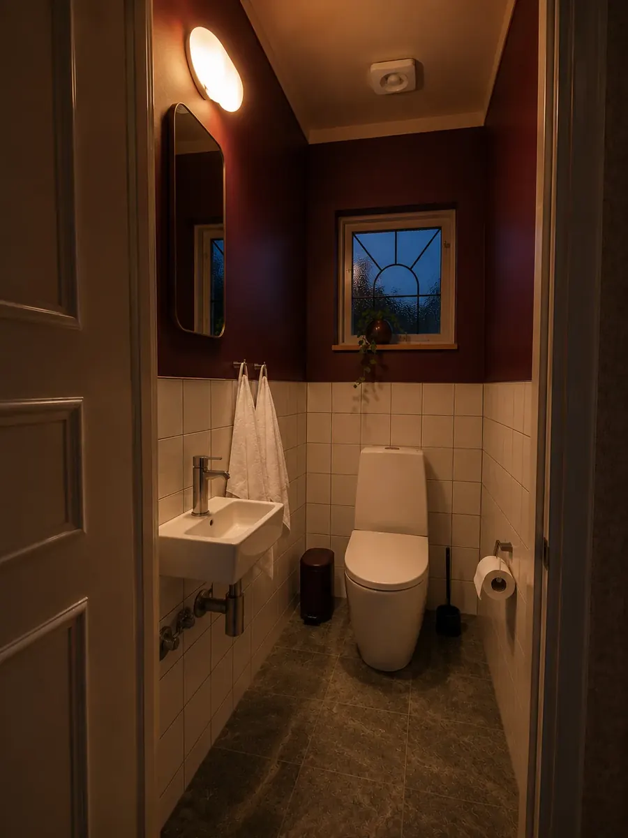 Badrums- och toalettrenovering i Växjö – projektbild 3