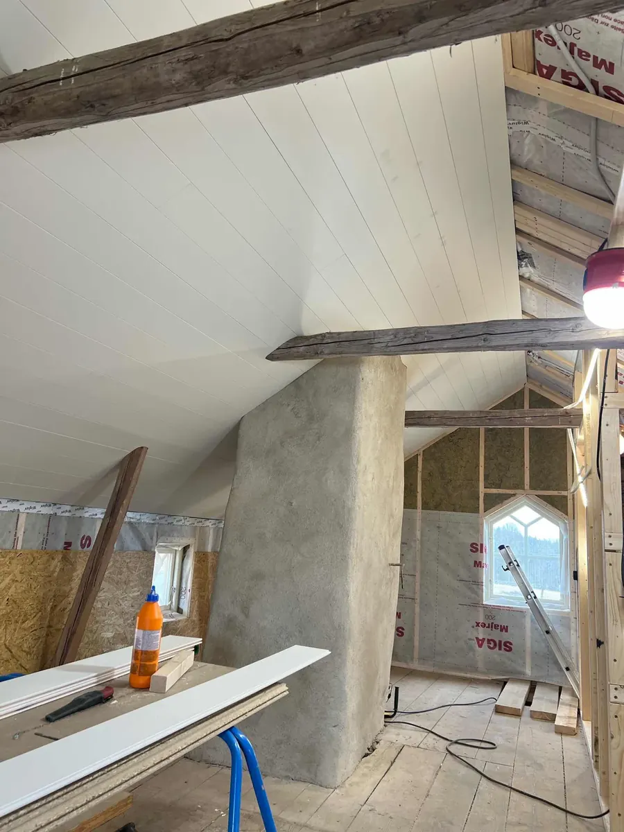 Totalrenovering av en gammal drängstuga – projektbild 4