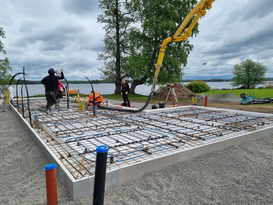 Nybyggnation av större gästhus – projektbild 3