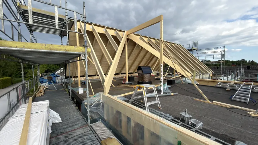 Påbyggnad av övervåning i Växjö – projektbild 8