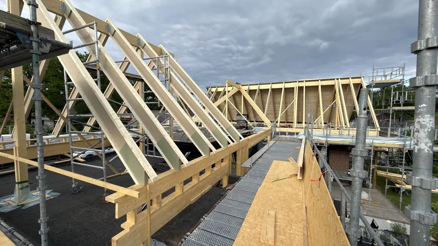 Påbyggnad av övervåning i Växjö – projektbild 9