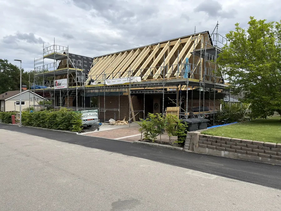Påbyggnad av övervåning i Växjö – projektbild 12